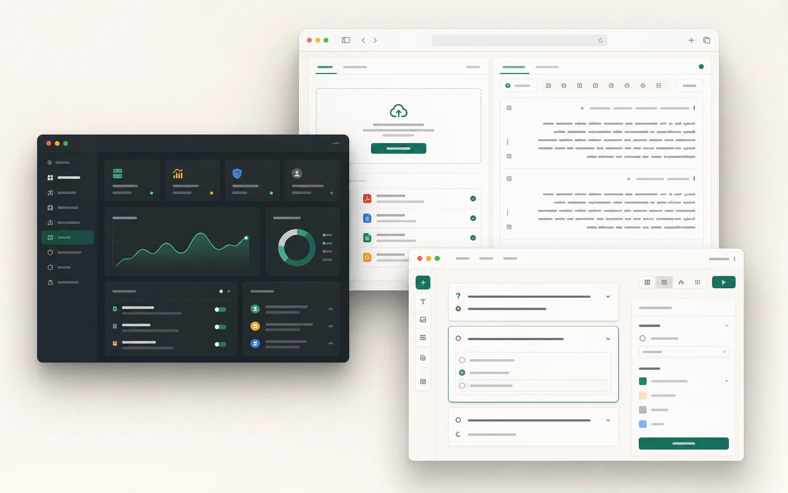 Screenshot-style preview of the azzuwayed Hub admin console managing connected apps.